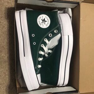 Midnight Clover High Top Platform Converse